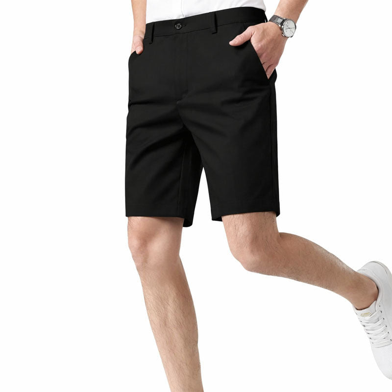 Charles Morrison Golf Shorts with Straight Cut