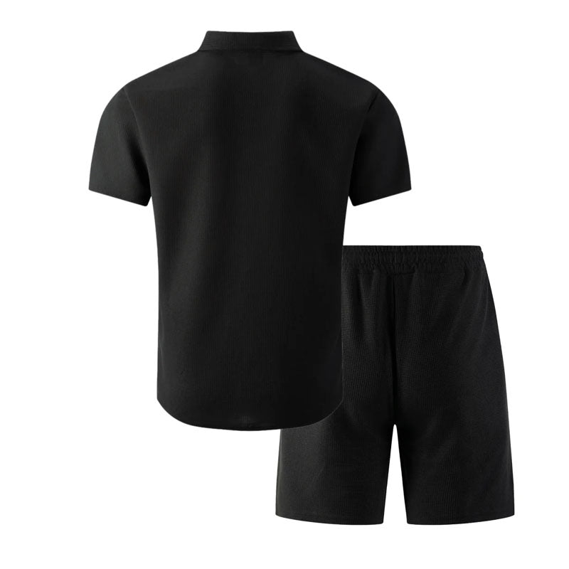 Charles Morrison Shirt and Matching Shorts Set