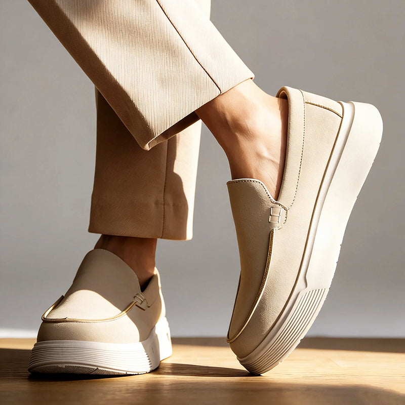 Charles Morrison Slip-On Loafers with Thick Sole