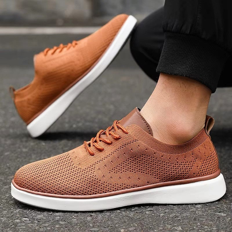 Frank Hardy Lace-Up Mesh Sneakers