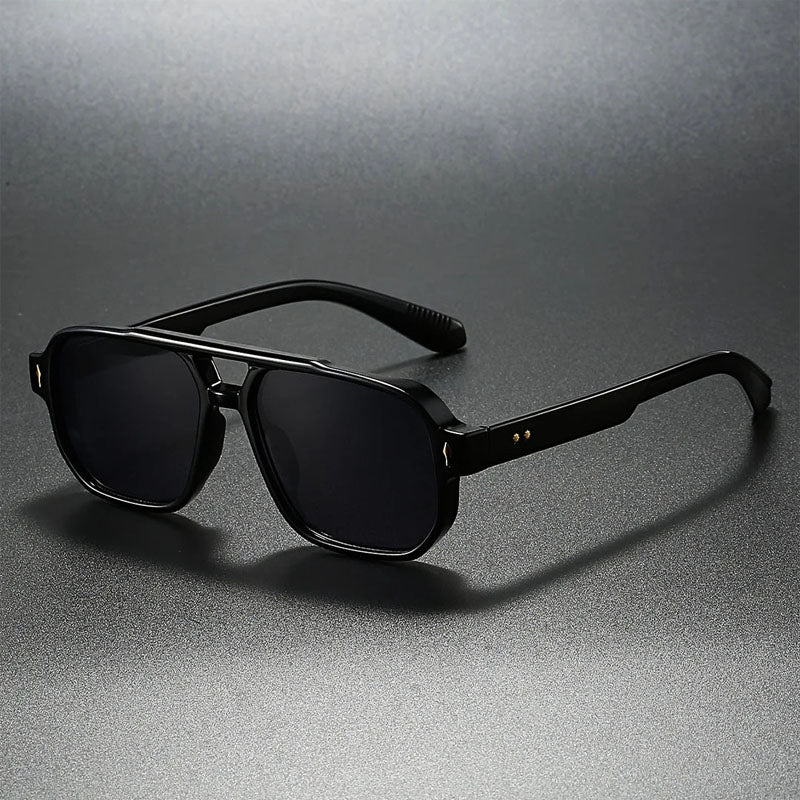 Valentro Square Frame Tinted Lens Sunglasses