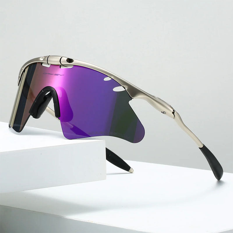 Aerix Pro Shield Wraparound Sport Sunglasses