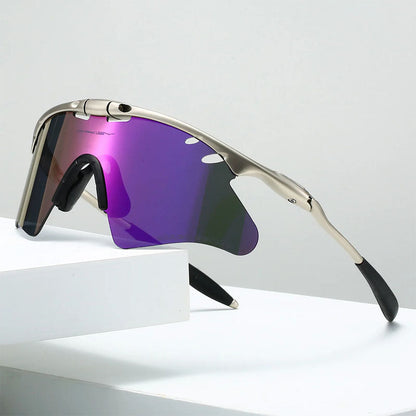 Aerix Pro Shield Wraparound Sport Sunglasses