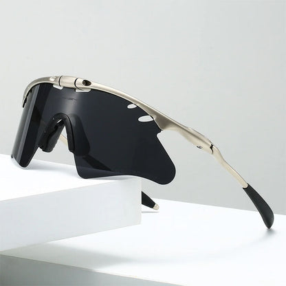 Aerix Pro Shield Wraparound Sport Sunglasses
