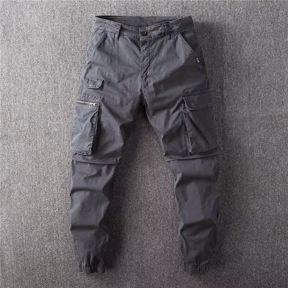 Charles Morrison Cargo Pants with Tapered Fit