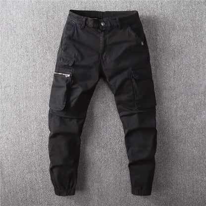 Charles Morrison Cargo Pants with Tapered Fit