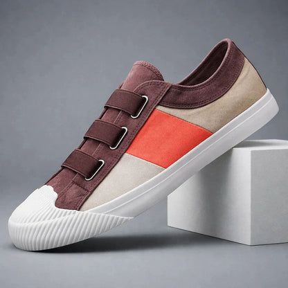 Charles Morrison Colorblock Canvas Sneakers