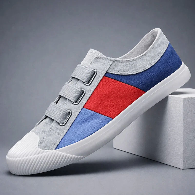 Charles Morrison Colorblock Canvas Sneakers