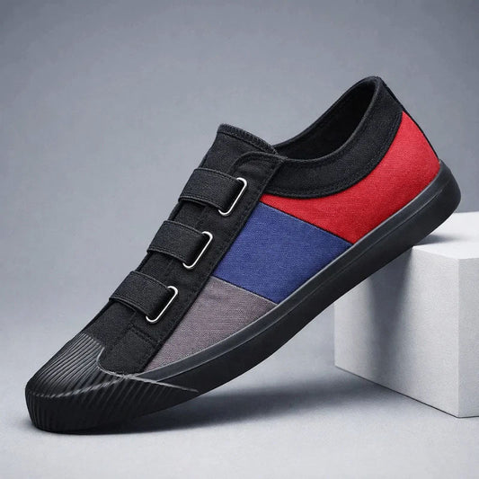 Charles Morrison Colorblock Canvas Sneakers