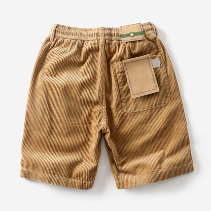 Charles Morrison Corduroy Drawstring Shorts