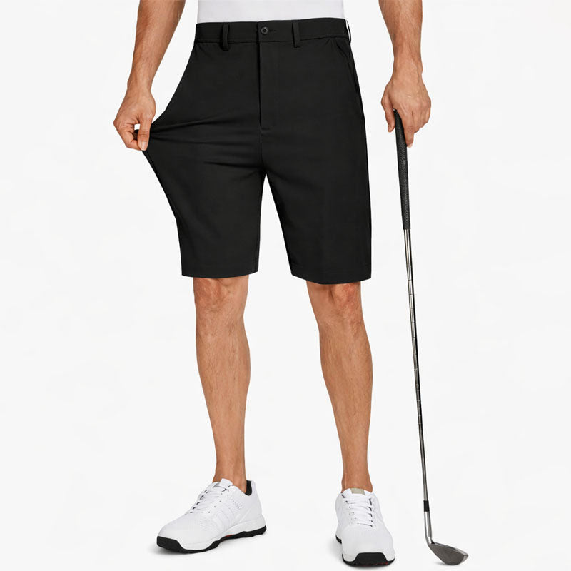 Charles Morrison Golf Shorts with Straight Cut