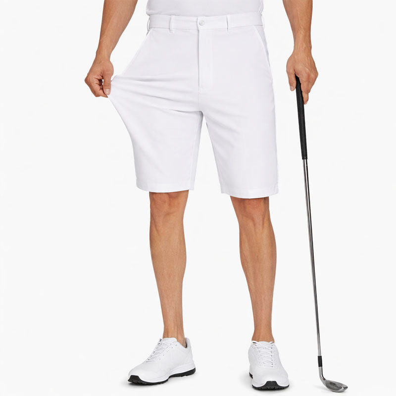 Charles Morrison Golf Shorts with Straight Cut