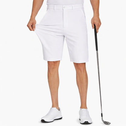 Charles Morrison Golf Shorts with Straight Cut