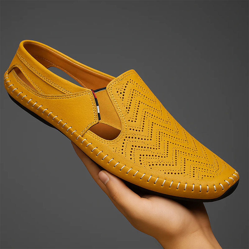 Charles Morrison Perforated Slip-On Shoes