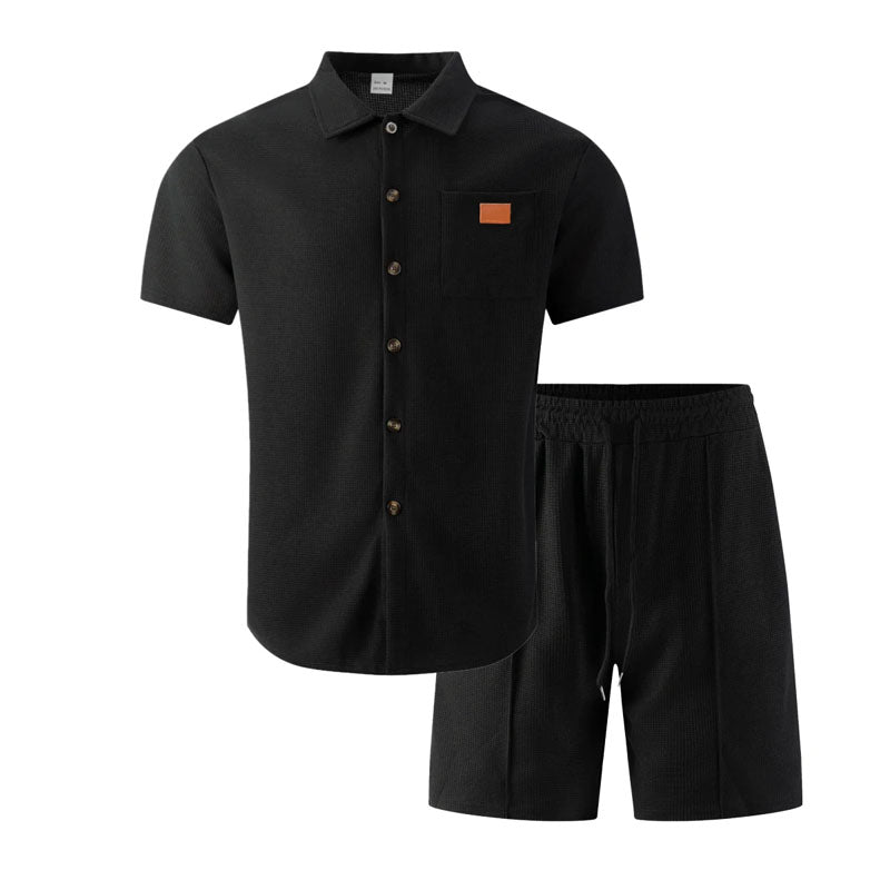 Charles Morrison Shirt and Matching Shorts Set