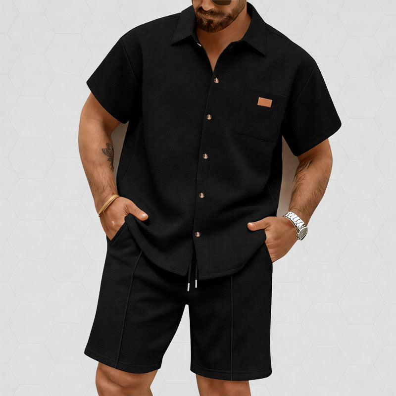 Charles Morrison Shirt and Matching Shorts Set