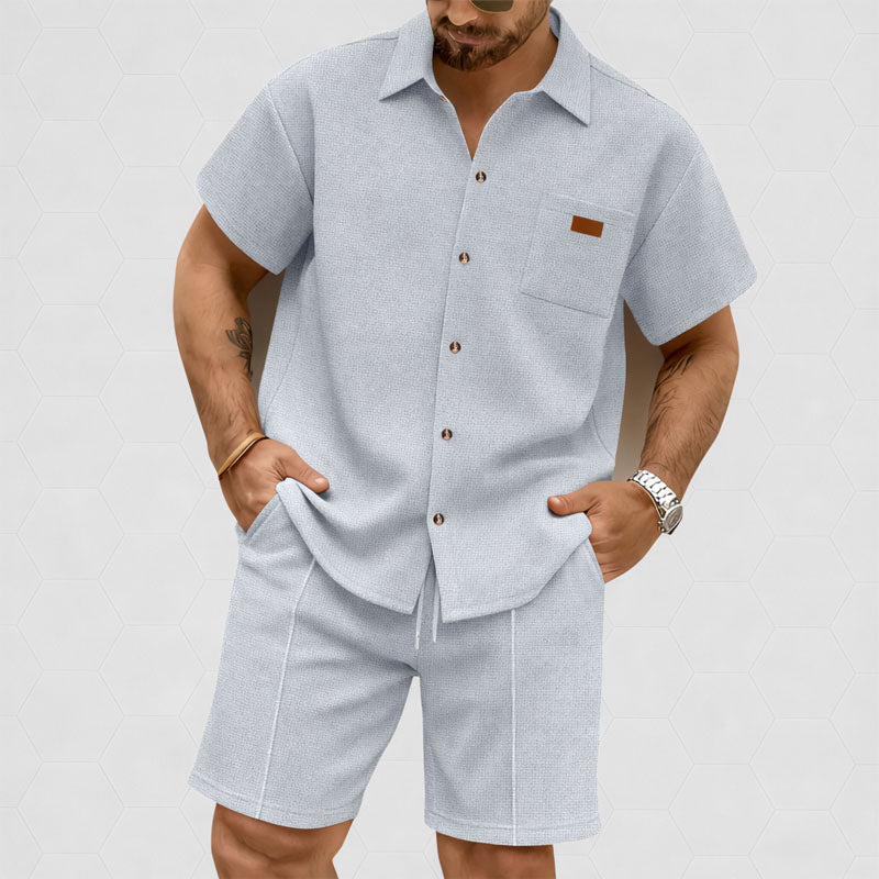 Charles Morrison Shirt and Matching Shorts Set