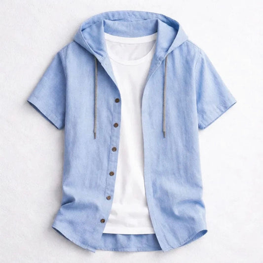 Charles Morrison Short Sleeve Hooded Shirt