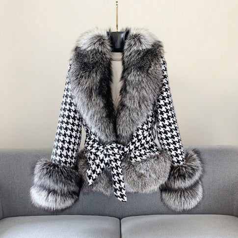 Élise D'Orléans Luxe Fur Coat