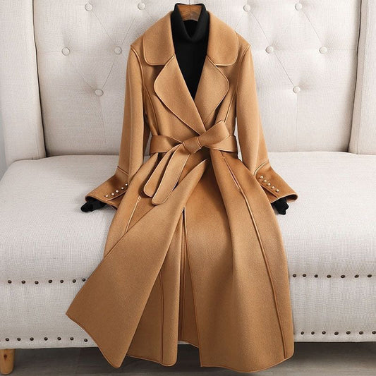 Emie Daly Reversed Rhapsody Wool Coat