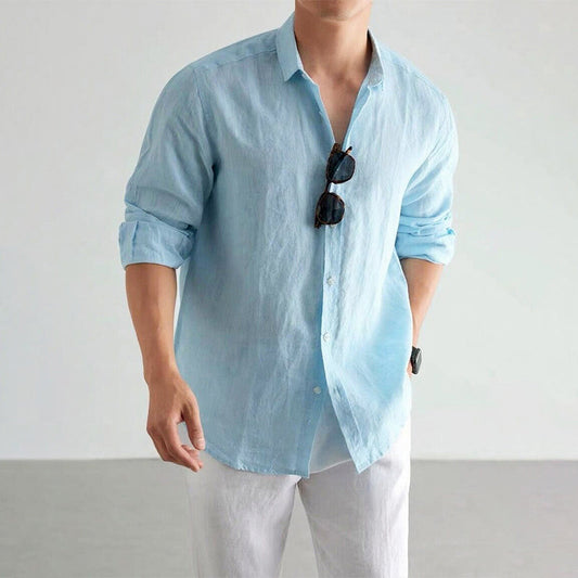 Frank Hardy Button-Down Cotton Shirt