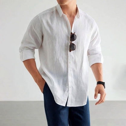 Frank Hardy Button-Down Cotton Shirt