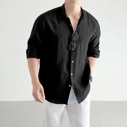 Frank Hardy Button-Down Cotton Shirt