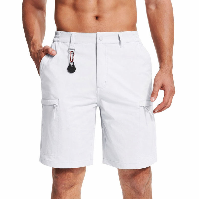 Frank Hardy Cargo Shorts with Zipper Pockets