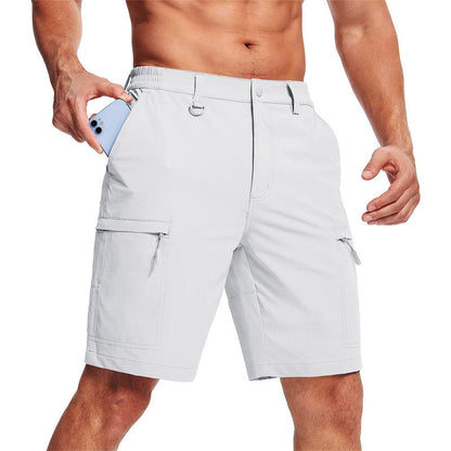 Frank Hardy Cargo Shorts with Zipper Pockets