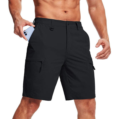 Frank Hardy Cargo Shorts with Zipper Pockets