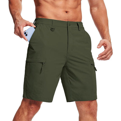 Frank Hardy Cargo Shorts with Zipper Pockets