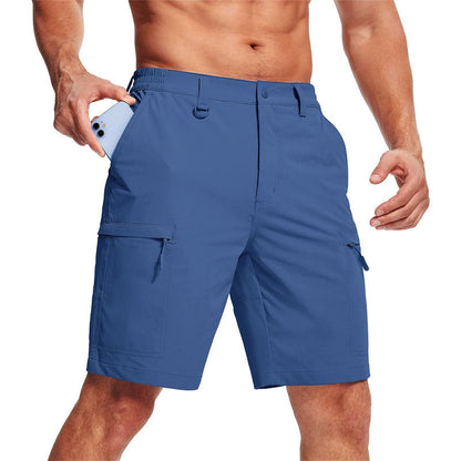 Frank Hardy Cargo Shorts with Zipper Pockets