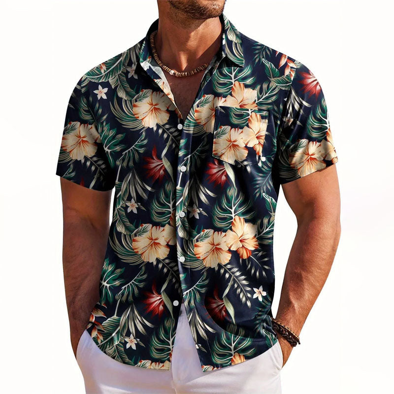 Frank Hardy Hawaiian Button-Up Shirt