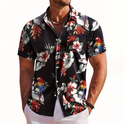 Frank Hardy Hawaiian Button-Up Shirt