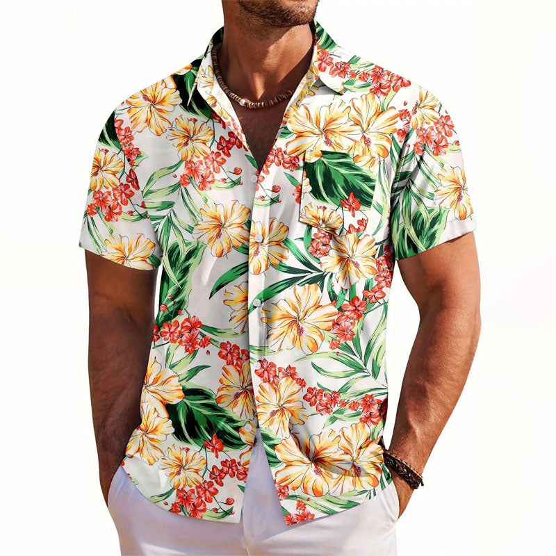 Frank Hardy Hawaiian Button-Up Shirt