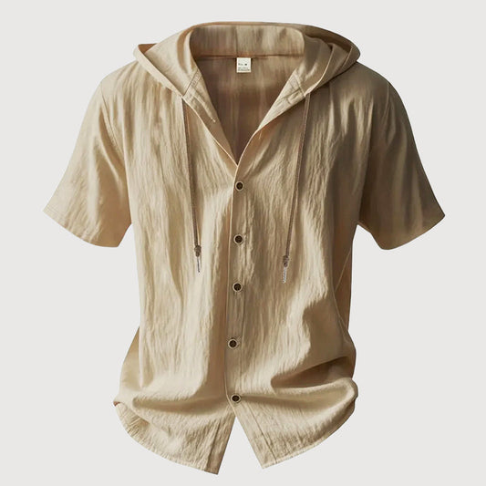 Frank Hardy Hooded Linen Summer Shirt