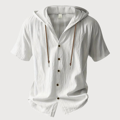 Frank Hardy Hooded Linen Summer Shirt