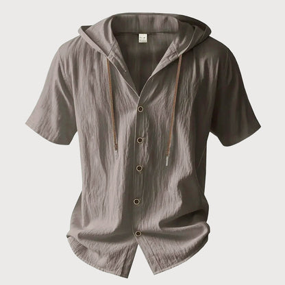 Frank Hardy Hooded Linen Summer Shirt