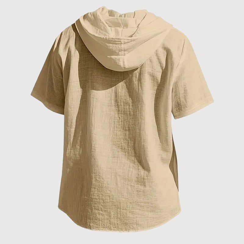 Frank Hardy Hooded Linen Summer Shirt