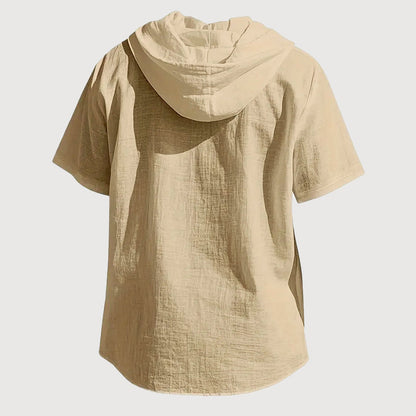 Frank Hardy Hooded Linen Summer Shirt