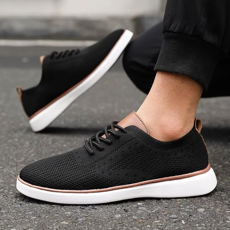 Frank Hardy Lace-Up Mesh Sneakers