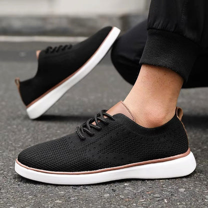 Frank Hardy Lace-Up Mesh Sneakers