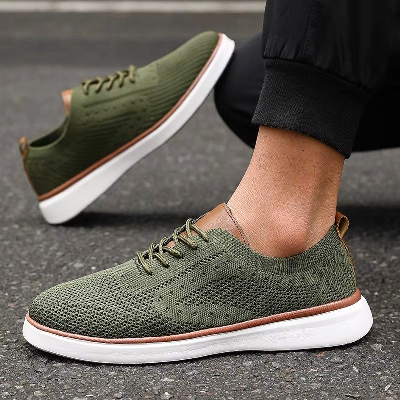 Frank Hardy Lace-Up Mesh Sneakers
