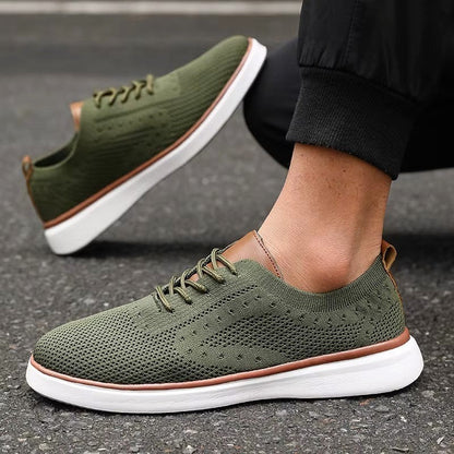 Frank Hardy Lace-Up Mesh Sneakers