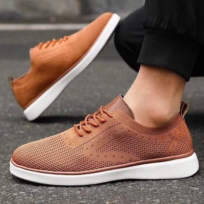 Frank Hardy Lace-Up Mesh Sneakers