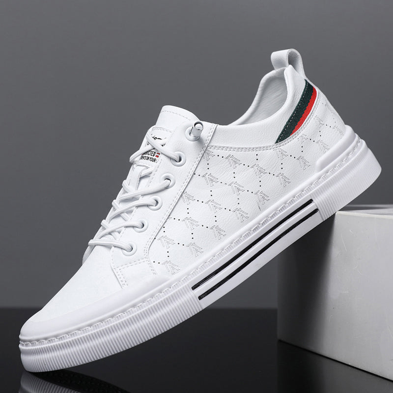 Frank Hardy Lace-Up Sneakers with Side Pattern