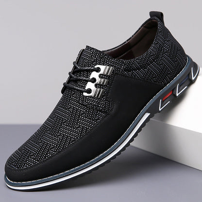 Frank Hardy Lace-Up Shoes with Textured Upper
