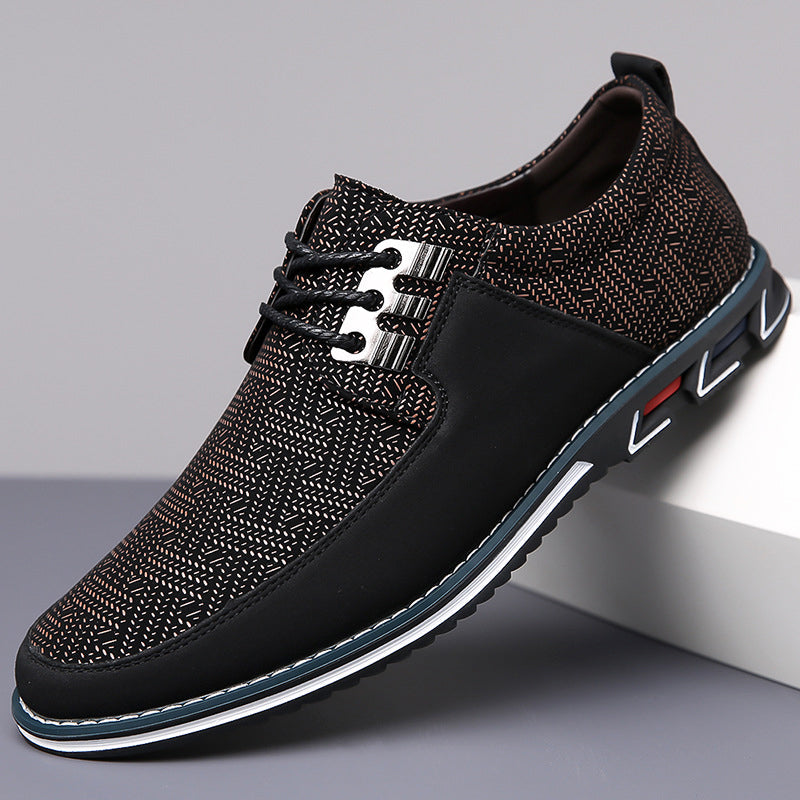 Frank Hardy Lace-Up Shoes with Textured Upper