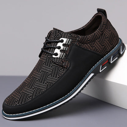 Frank Hardy Lace-Up Shoes with Textured Upper