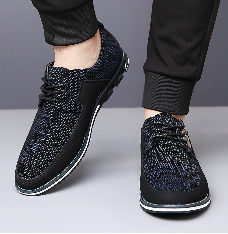 Frank Hardy Lace-Up Shoes with Textured Upper
